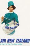 1969 Air New Zealand. The Five Star Jetline