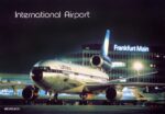 1973 Lufthansa McDonnell Douglas DC-10 Frankfurt Airport Postcard