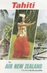 1973 Tahiti. Air New Zealand