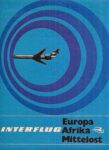 1976 Interflug. Europa Afrika Mittelost