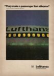 1979 'They make a passenger feel at home' Lufthansa