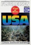 1980 Flugreisen airtours USA. Lufthansa - American - Eastern