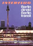 1980 Interflug Berlin direct. Berlin transit