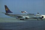 1982 Lufthansa Hybrid Condor Livery Boeing737-230 Postcard D-ABHD