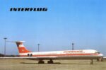 1984 Interflug IL 62M Postcard