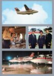 1984 Interflug LET 410 Postcard