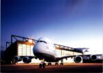2009 Airbus A380 Lufthansa postcard Hanger